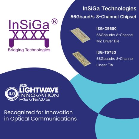 英思嘉半導體攬獲三項2026 Lightwave光通信創新大獎，引領5G通信技術新浪潮